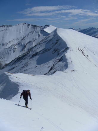 Anstieg zum Barleitenkopf