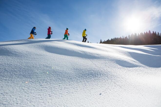Schneeschuhwandern im Montafon