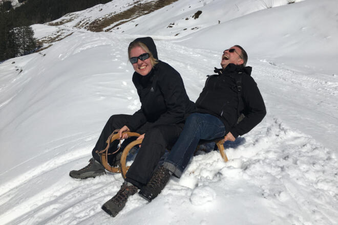 Rodelspaß Faulbaumgartenalm