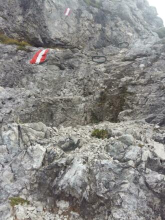 Eiserne Aufstiegshilfe