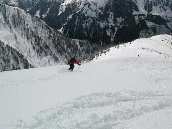 Südwestrücken zur Ragglalm