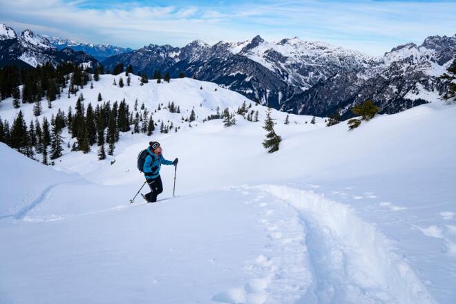 Schneeschuhwanderung Muttjöchle