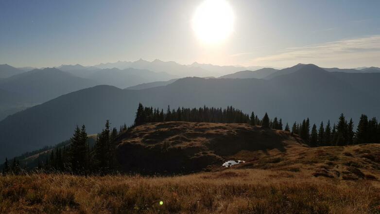 Herbstlicher Panoramablick vom Ahornstein