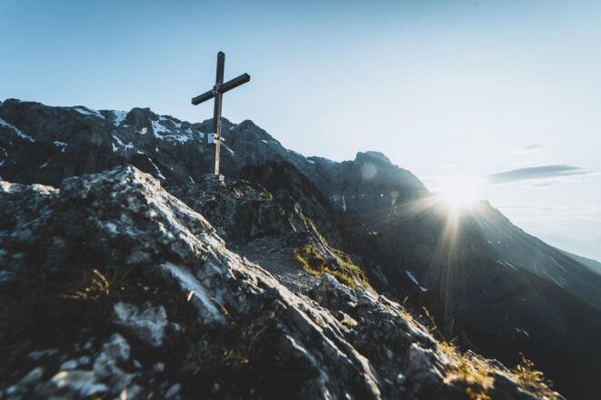 Taghaube Gipfelkreuz