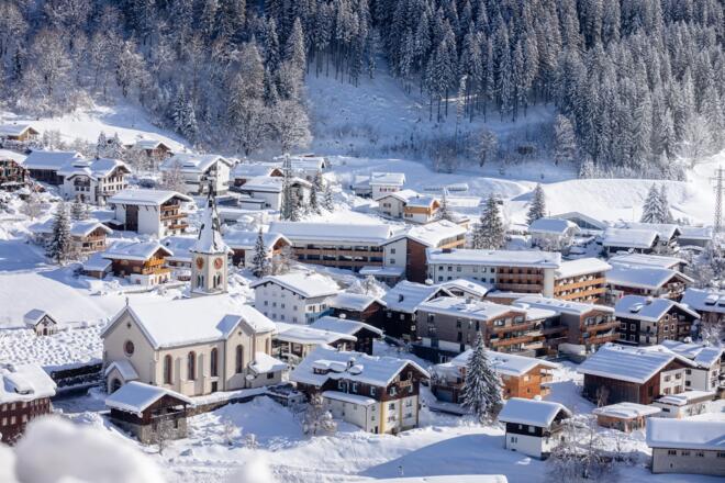 Winterlandschaft Gaschurn