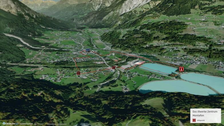 Wanderung im Montafon: Kinderwagenweg Vandans - Rodund