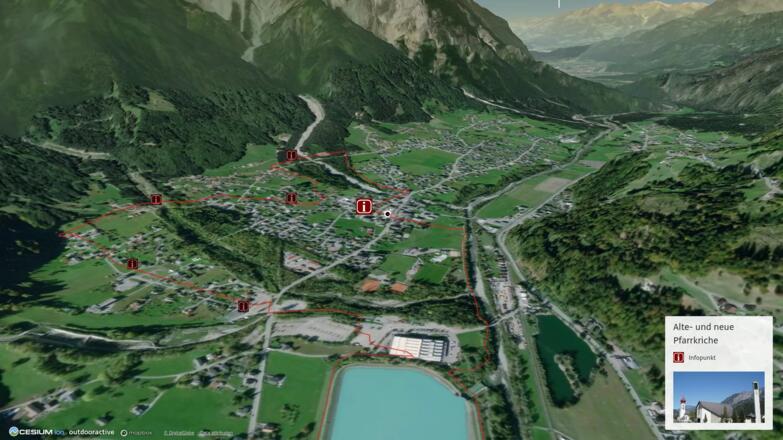 Wanderung im Montafon: Baukulturweg Vandans