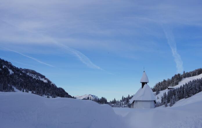 Kapelle Schönenbach im Winter