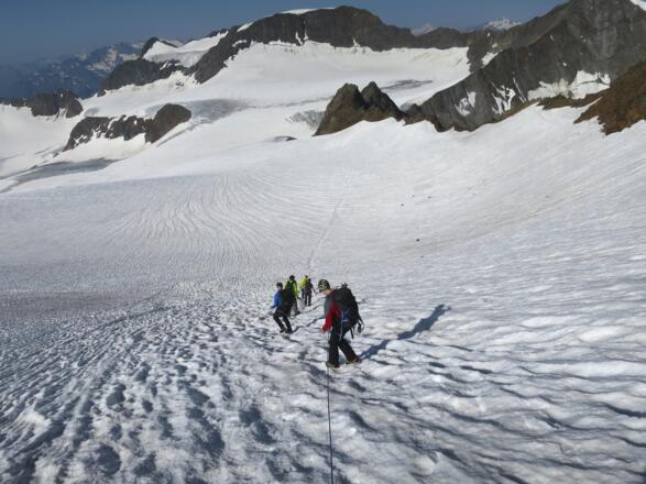 Am Übeltalferner ...