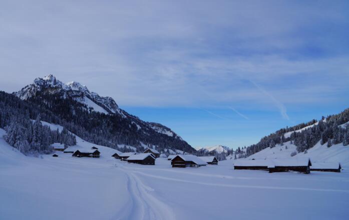 Vorsäß Schönenbach im Winter