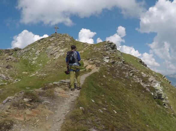 Weg zum Gipfel Madrisella