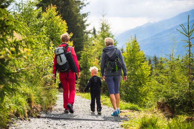 Panoramaweg - ideal für Familien 