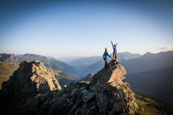 Klettersteig Burg