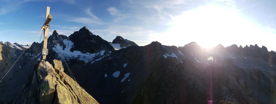 Gipfelpanorama Kleinlitzner