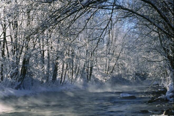 Scheffau_Winterrunde Treffauerbach_Wilder Kaiser