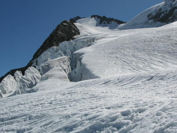 Gletscherkar zum Gipfel