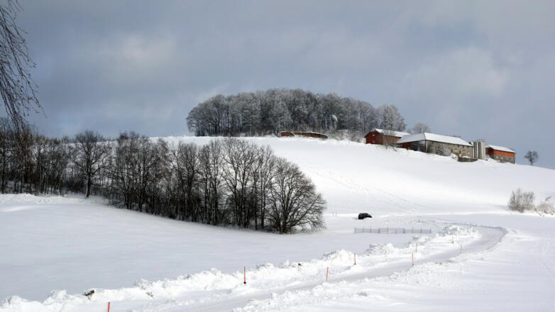 Anstieg rechts der Wipfelbergstraße