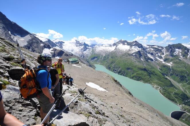 Tauerntour - Traumkulisse oberhalb des Heinrich-Schwaiger-Hauses