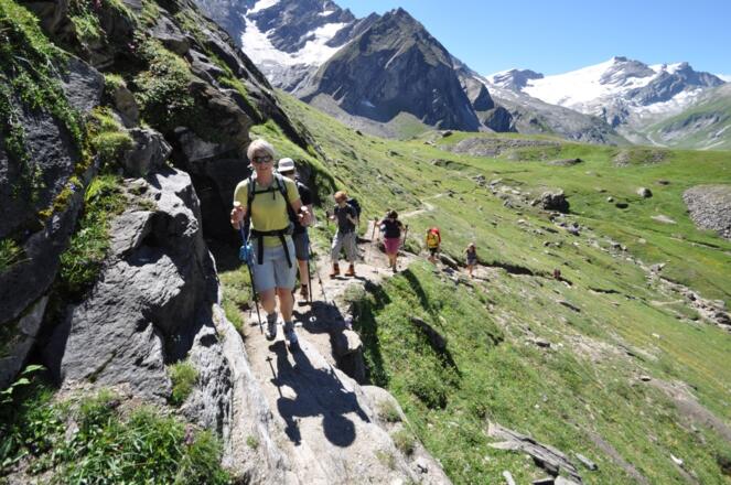Tauerntour - Beim Aufstieg auf das Heinrich-Schwaiger-Haus 