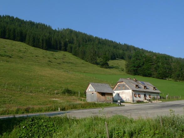 Almrast Zickerreith am Hengstpaß © Nationalpark Kalkalpen, Weigand