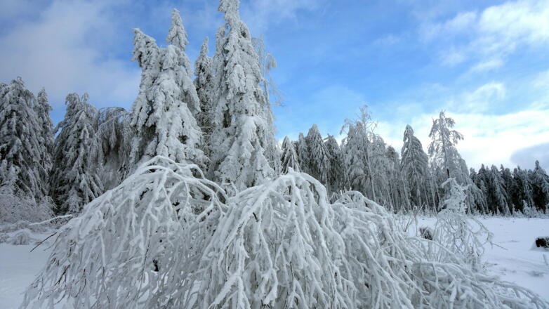 Grandiose Winterlandschaft ~860 m