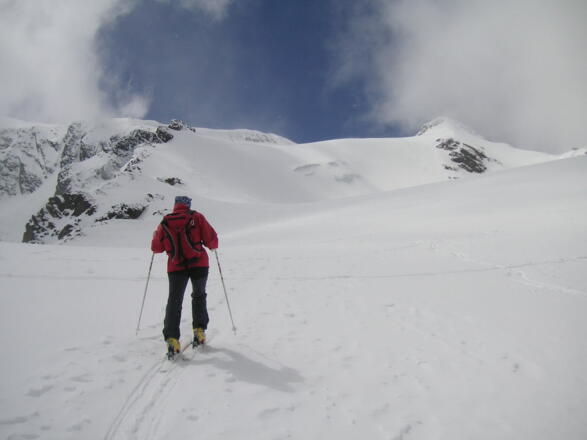 Einstieg in den Grieskogelferner