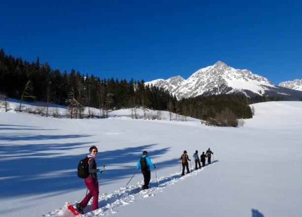 Scheffau_Kaiseralm Schneeschuhrunde_Wilder Kaiser
