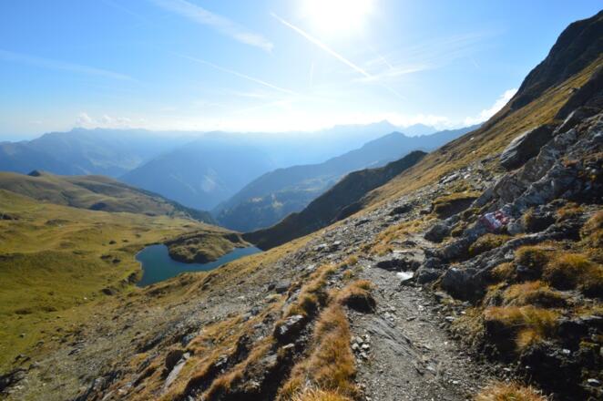 Tauerntour - Kurz nach der Brandlscharte wird es fast kitschig