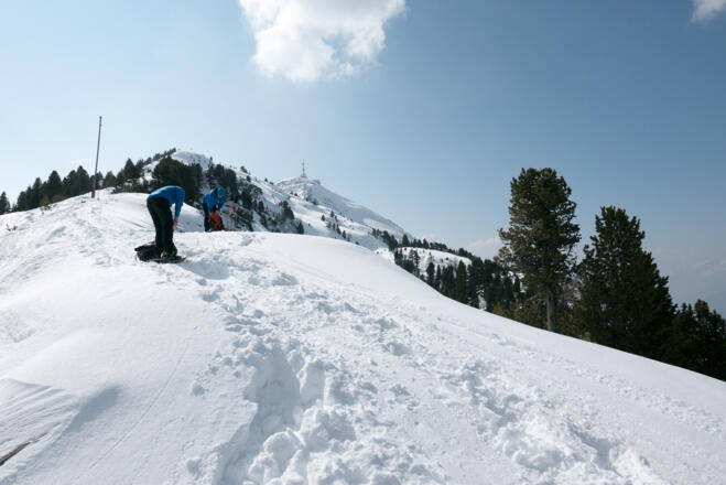 Boscheben: Blick zum Patscherkofel