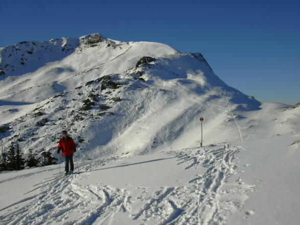 Rückblick Gipfelaufbau