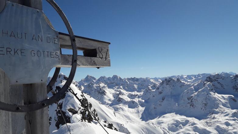 Rotbühelspitze Gipfel