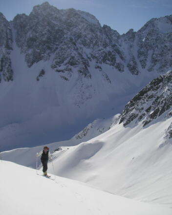 hochalpiner Durchschlupf