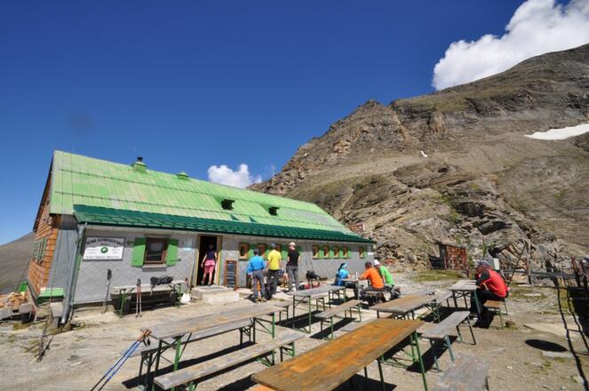 Tauerntour - Das Heirich-Schwaiger-Haus (2.802m) - Stützpunkt für die 2. Nacht