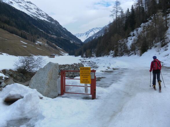 das Horlachtal bei Niederthai