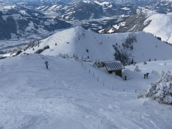 Hundeführerbiwak unter dem Westgipfel
