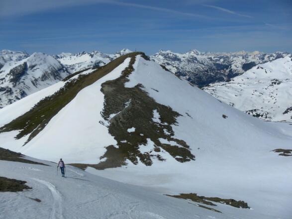 Hundskogel von der Roßkogel Gipfelkuppe