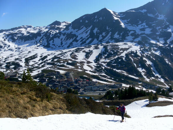 abseits der Gamsleitenpiste über Obertauern