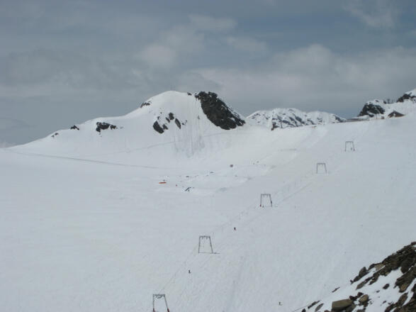 über dem Gaiskarferner der Kleine Isidor