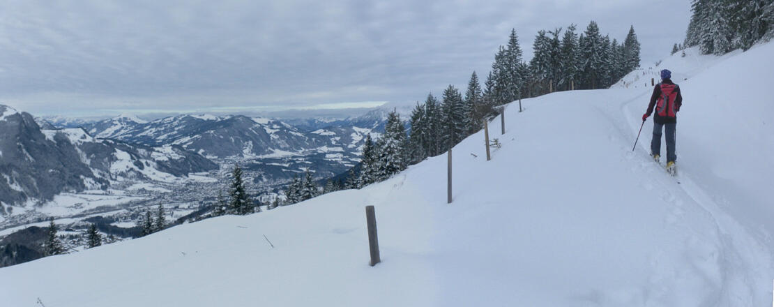 am Weg zum Südkamm mit Kitzbühelblick