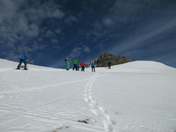 Die letzten Meter hinauf auf den Seekopf