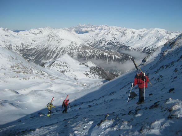 abgeblasener Nordhang