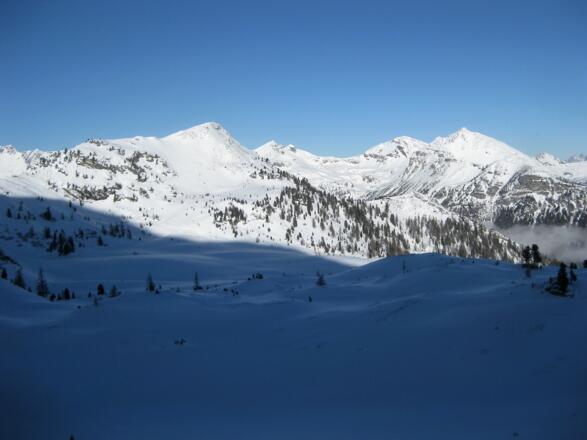 Blick Richtung Obertauern