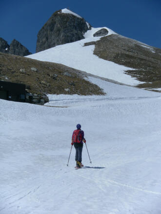 Gamsspitzl von der Zehnerkarbahn-Bergstation