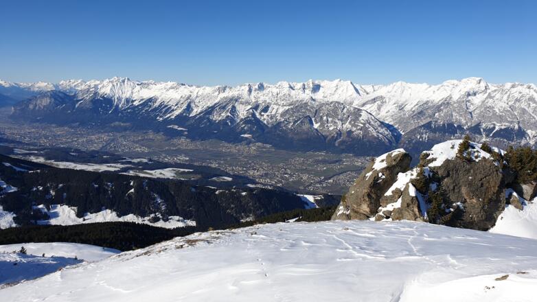 Hoch über Innsbruck