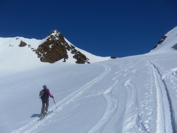 Gletscherarm zum Tiefenbachjoch