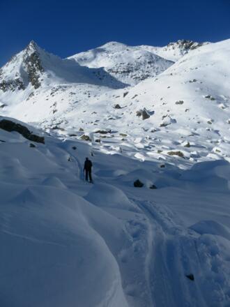 Trümmerzone am Gossenköllsee