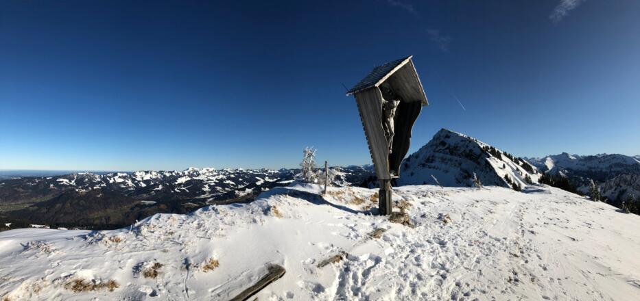 Von der Stongerhöhe richtung Winterstaude
