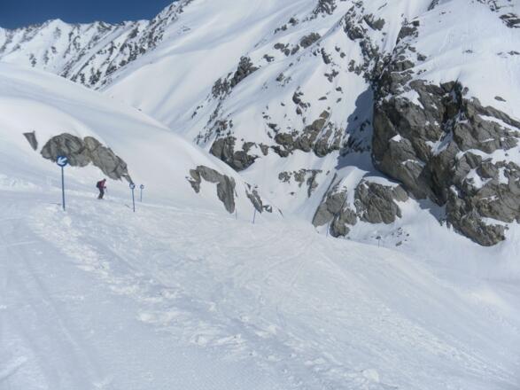 Schluchteinfahrt am Notweg