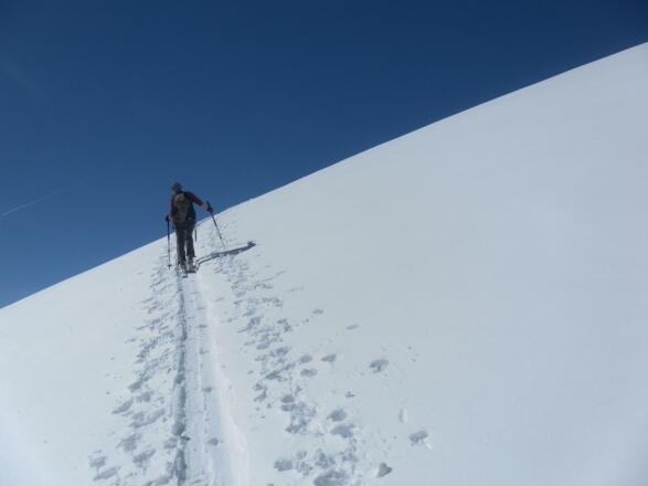 weite Gletscherhänge