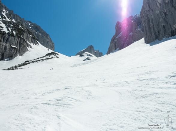 letzter Blick zurück ins Griesenerkar